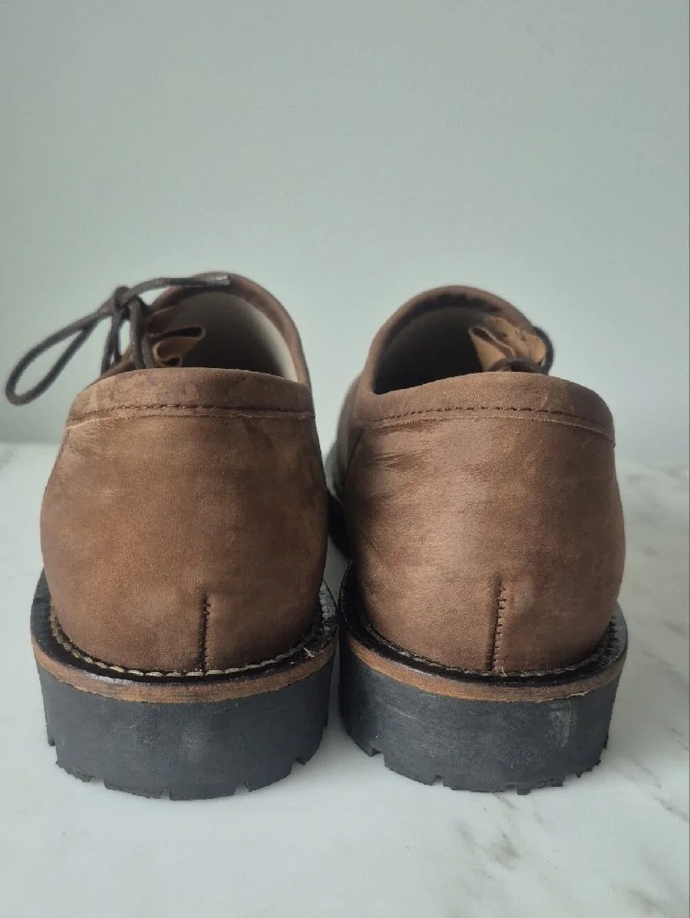 Men's Brown Leather Chukka Boots -
